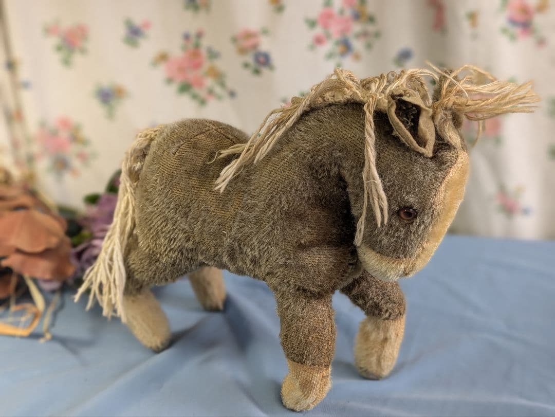 イギリス アンティーク ポニー 子馬 ぬいぐるみ