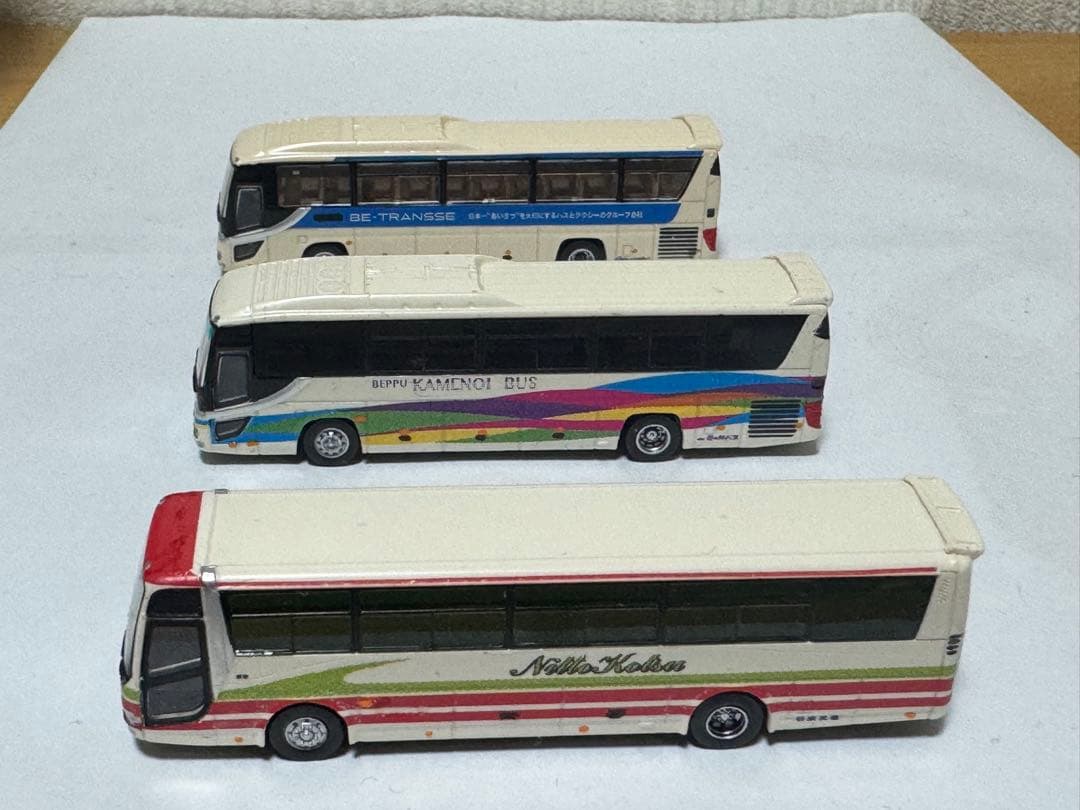 トビオリウミガメ出品バスコレ改造3台セット