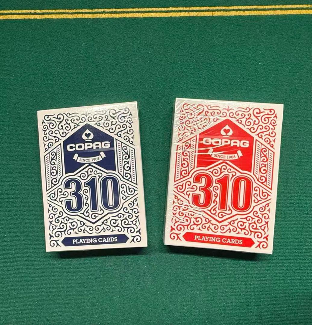 人気の COPAG 310 トランプカード！ 青 赤セット
