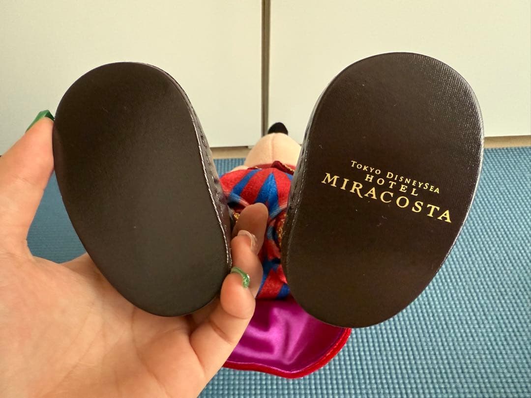 ミッキー&ミニーぬいぐるみ　袋付き HOTEL MIRACOSTA 宿泊者限定