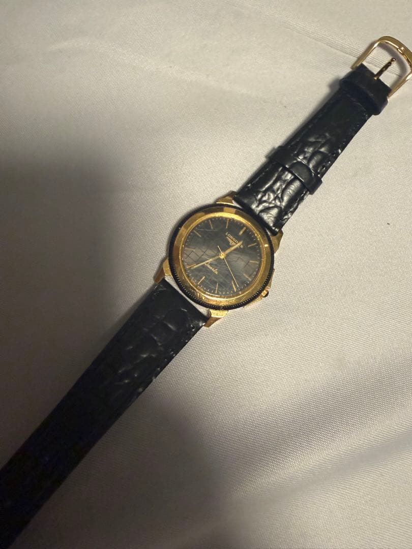 1月中のみ！ロンジン　ドレスウォッチ　クォーツ　ベルト・電池新品