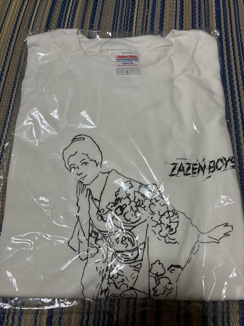 ZAZEN BOYS 武道館　八方美人Tシャツ　L+ショッピングバッグ