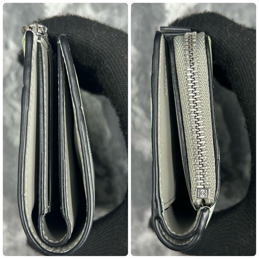 ルリ ✨近年✨ ロエベ　PUZZLE パズル スリム コンパクトウォレット