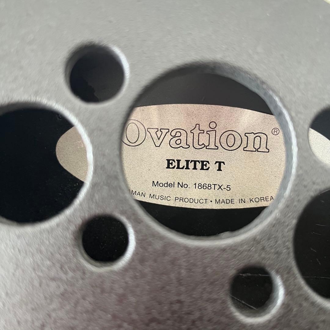 Ovation Elite T 1868TX-5 2010’S スーパーシャロー