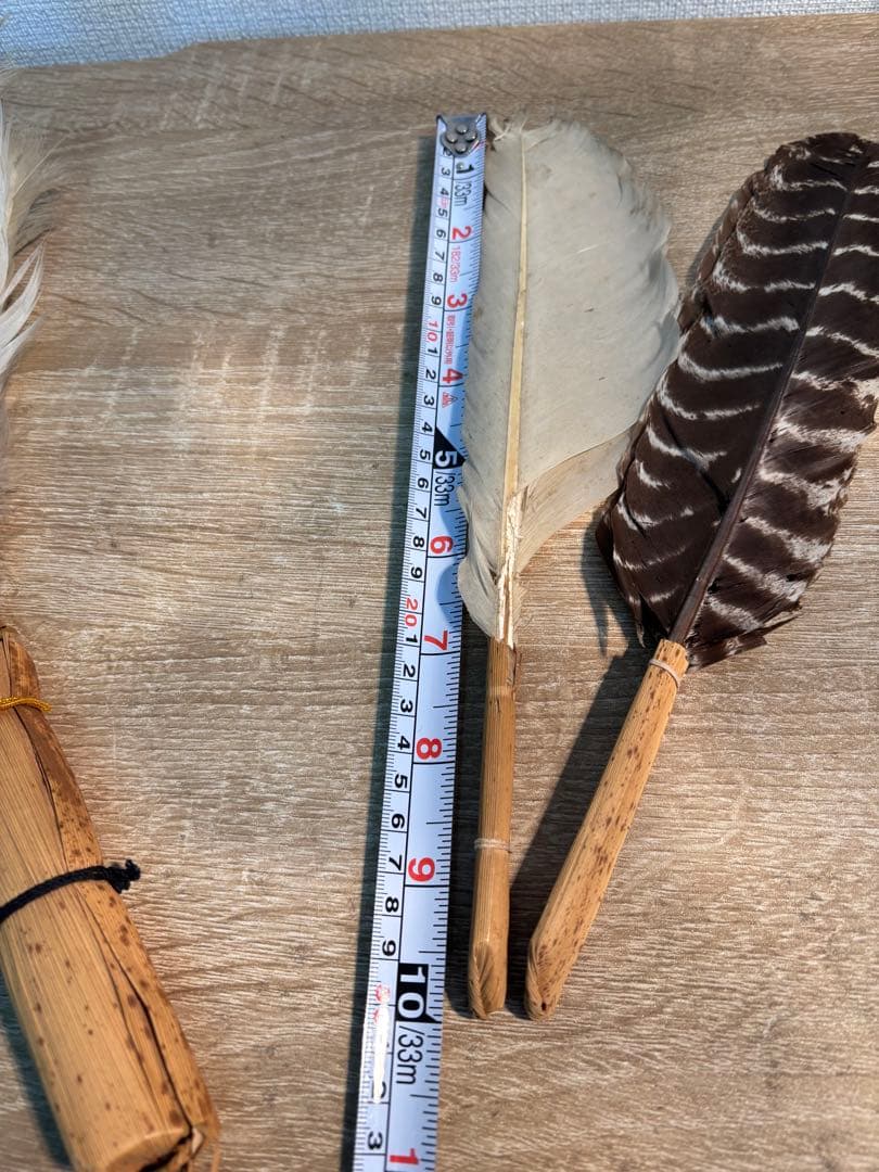 茶道具 羽箒 白鳥 風炉 茶道　羽20本セット