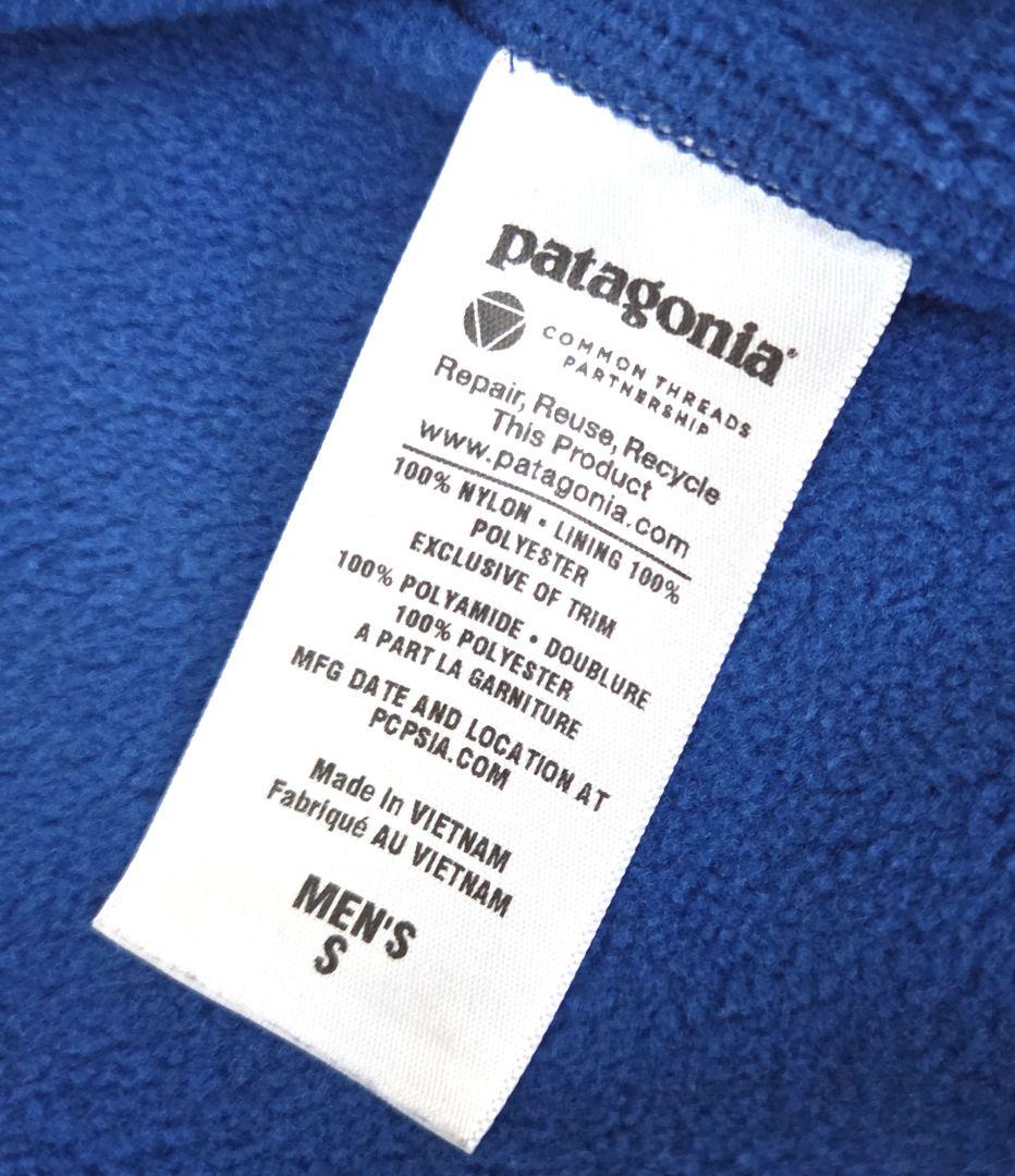 Patagonia　パタゴニア　メンズ　シェルドシンチラジャケット　S　ネイビー