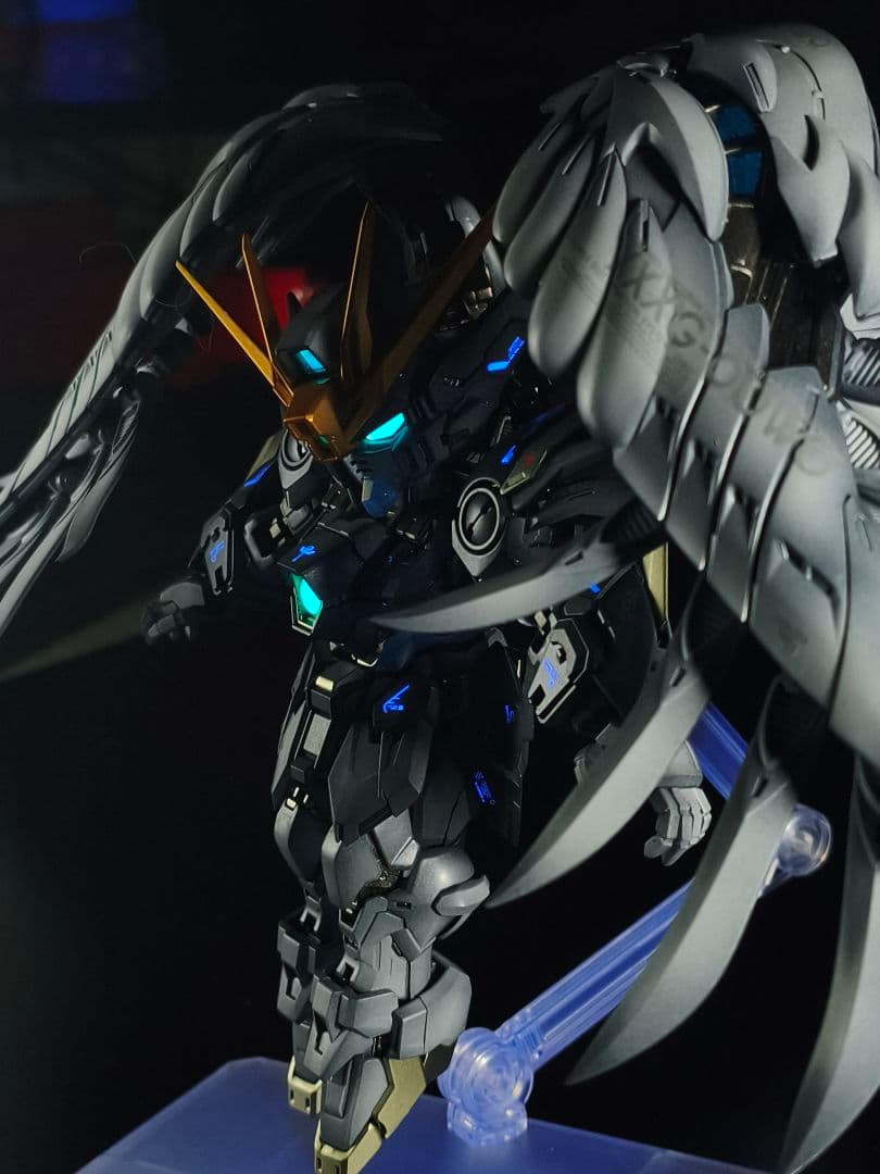 MGSD ウイングガンダムゼロ EW スノーホワイトプレリュード 全塗装完成品