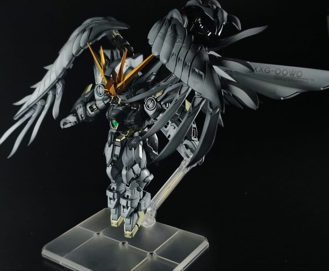 MGSD ウイングガンダムゼロ EW スノーホワイトプレリュード 全塗装完成品