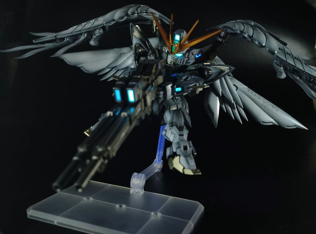 MGSD ウイングガンダムゼロ EW スノーホワイトプレリュード 全塗装完成品