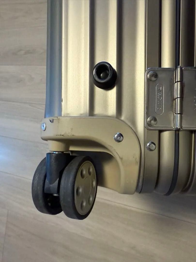 【廃盤/初期モデル】RIMOWA トパーズチタニウム　60L