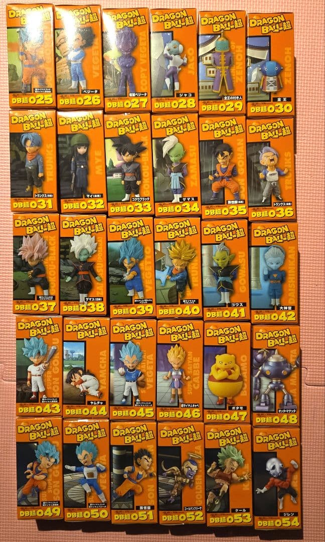 【未開封品】ドラゴンボール超 ワールドコレクタブルフィギュア 30種コンプ➁