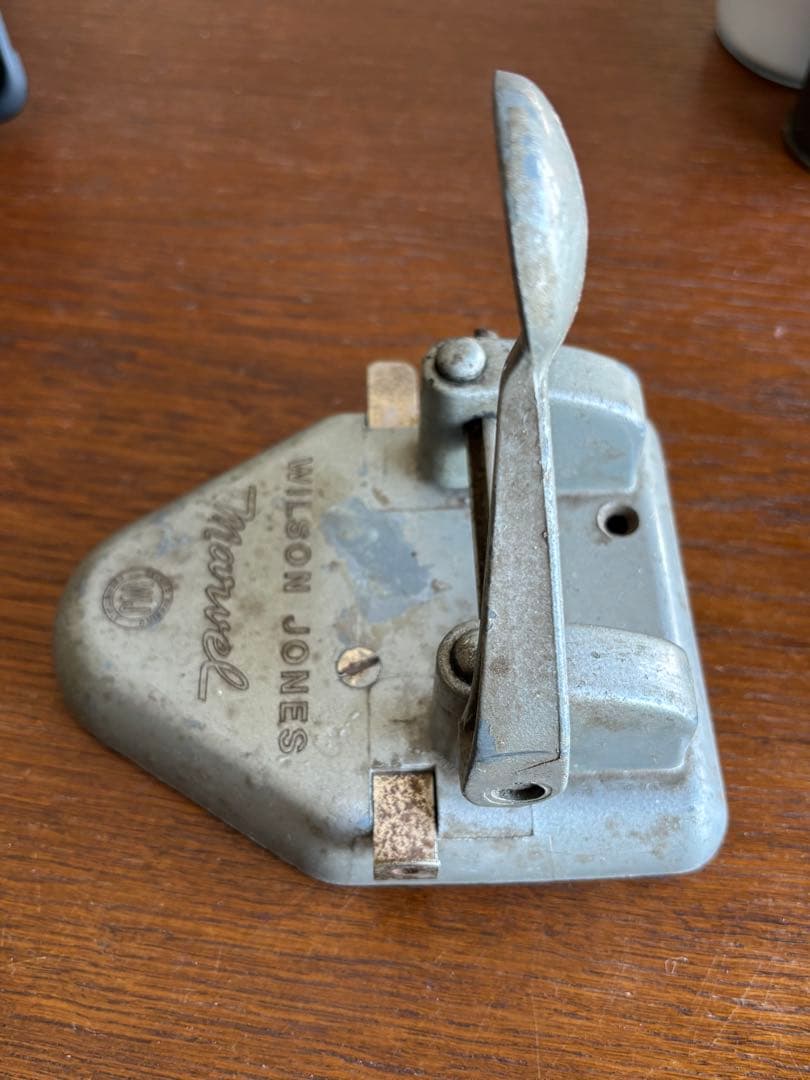 USA 1950〜60年代?　MARVEL 穴あけパンチ　インダストリアル