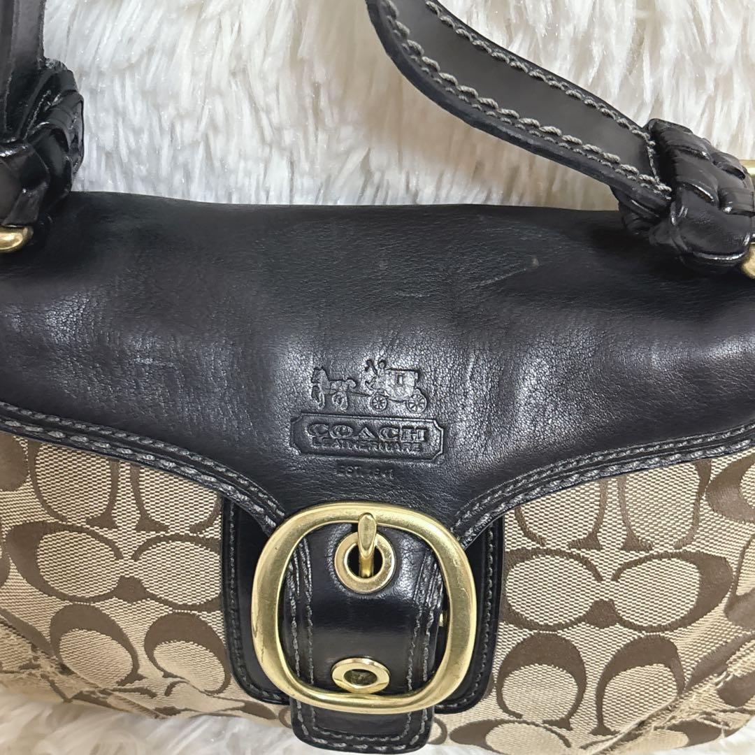 COACH ワンショルダーバッグ ソーホー シグネチャー