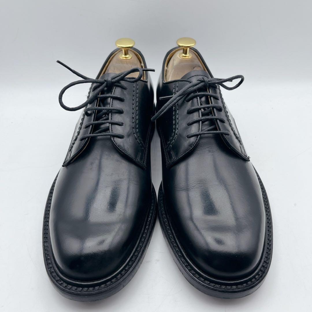 極美品✨リーガル 2504 プレーントゥ 外羽根 ドレスシューズ 黒 24.5