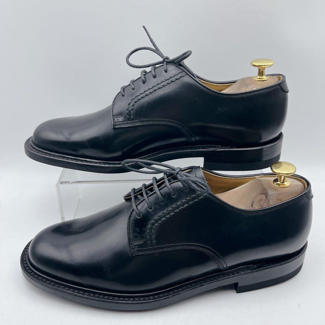 極美品✨リーガル 2504 プレーントゥ 外羽根 ドレスシューズ 黒 24.5