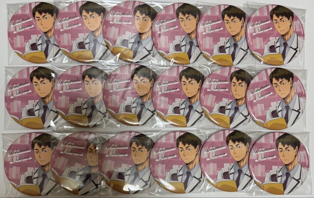 ハイキュー　カラパレ　より道　缶バッジ　牛島　18点セット　寄り道 セット　大量