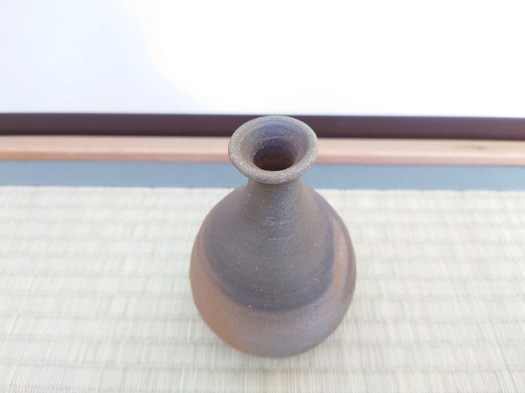 人間国宝 山本陶秀 備前 徳利 共箱