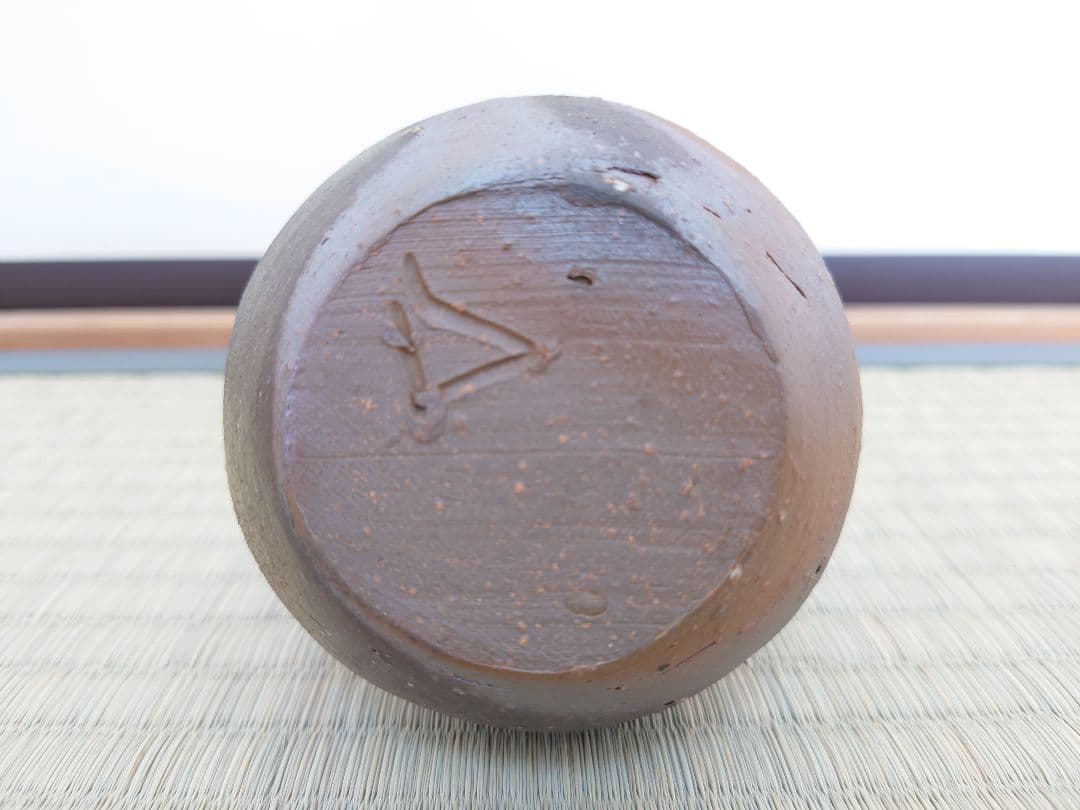 人間国宝 山本陶秀 備前 徳利 共箱