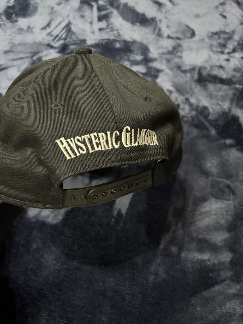 HYSTERIC GLAMOUR ブラックキャップ スナップバック