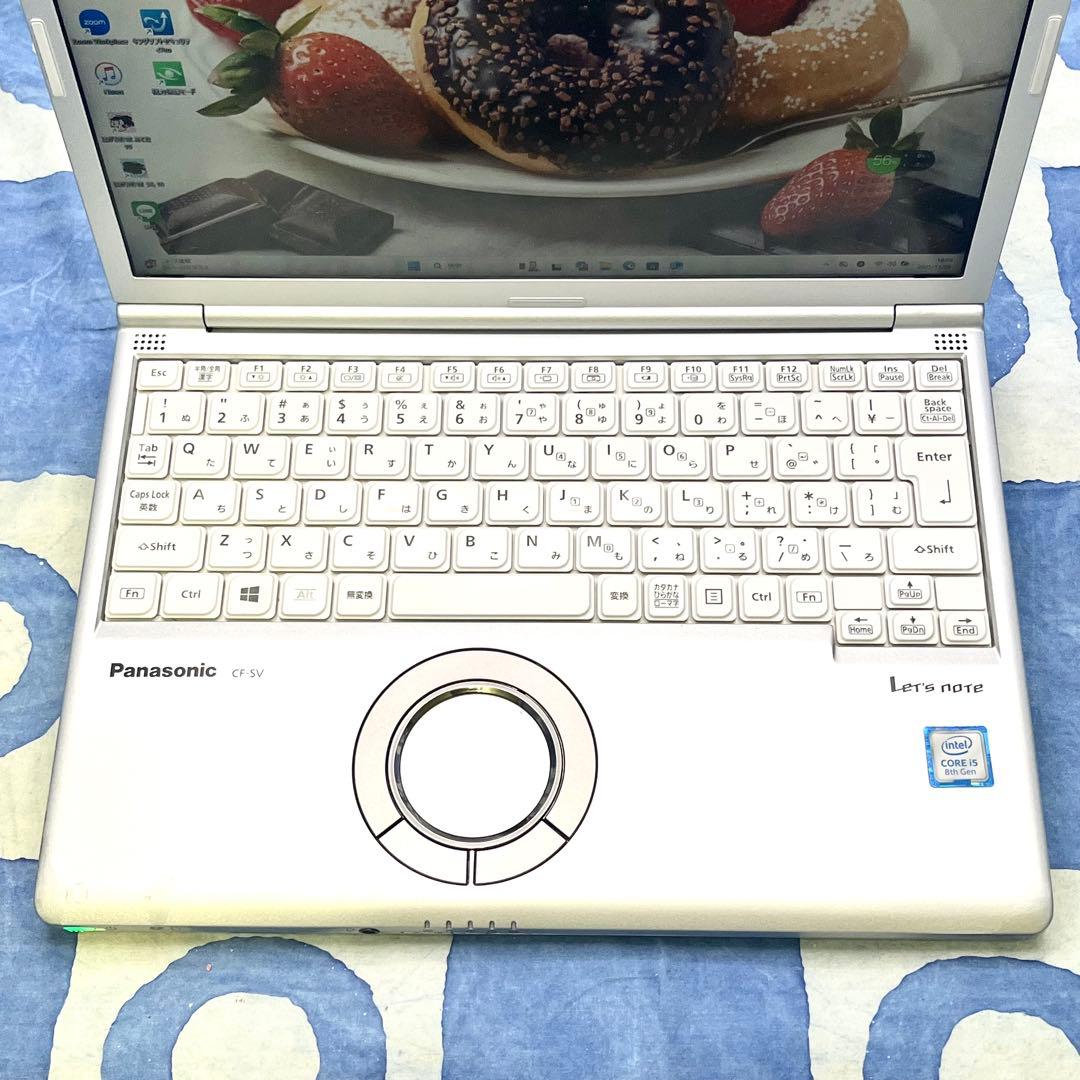 第8世代♡人気レッツノート♪快速SSD256GB☆高性能i5☆カメラ！Win11