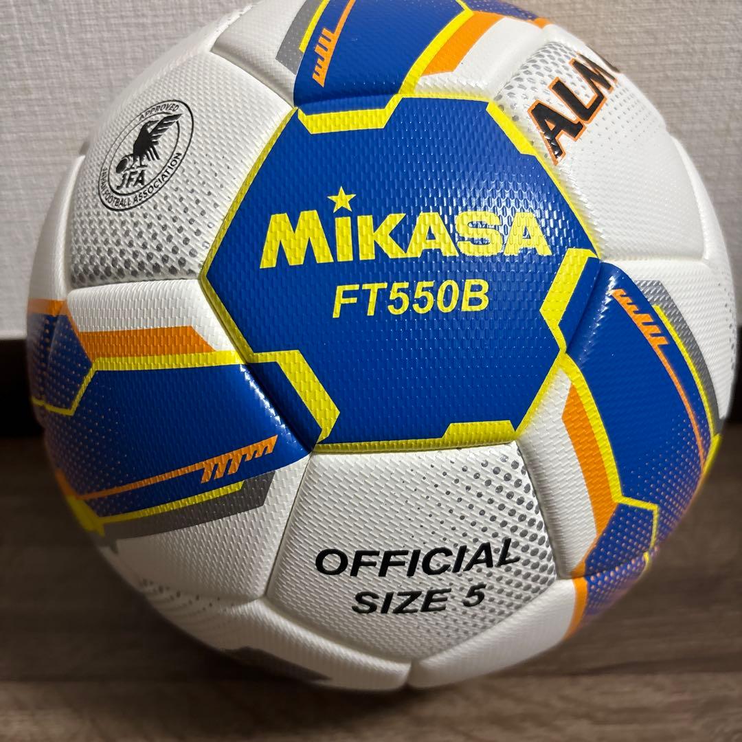 夕焼けさん様 新品未使用Mikasa FT550B サッカーボール 5号球 ①