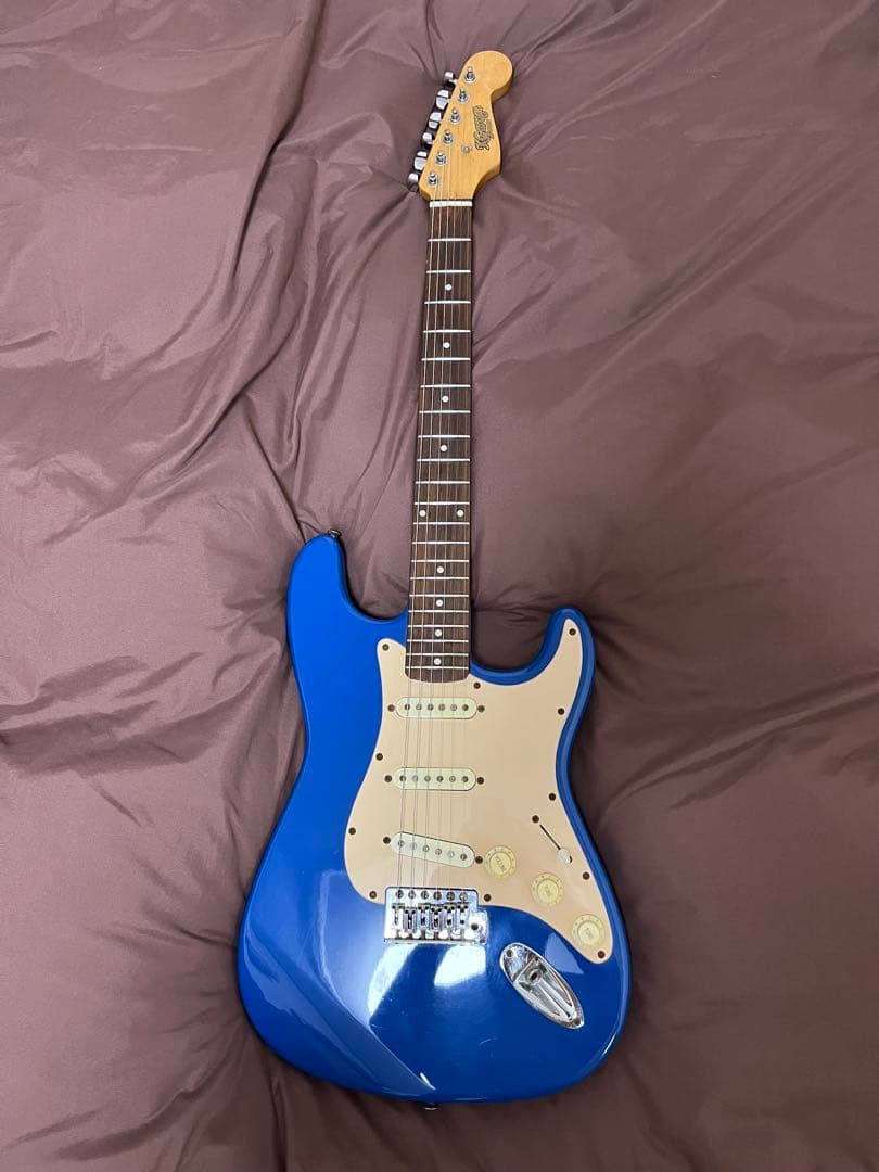 【調整済】kgarage ストラト　エレキギター　新品弦