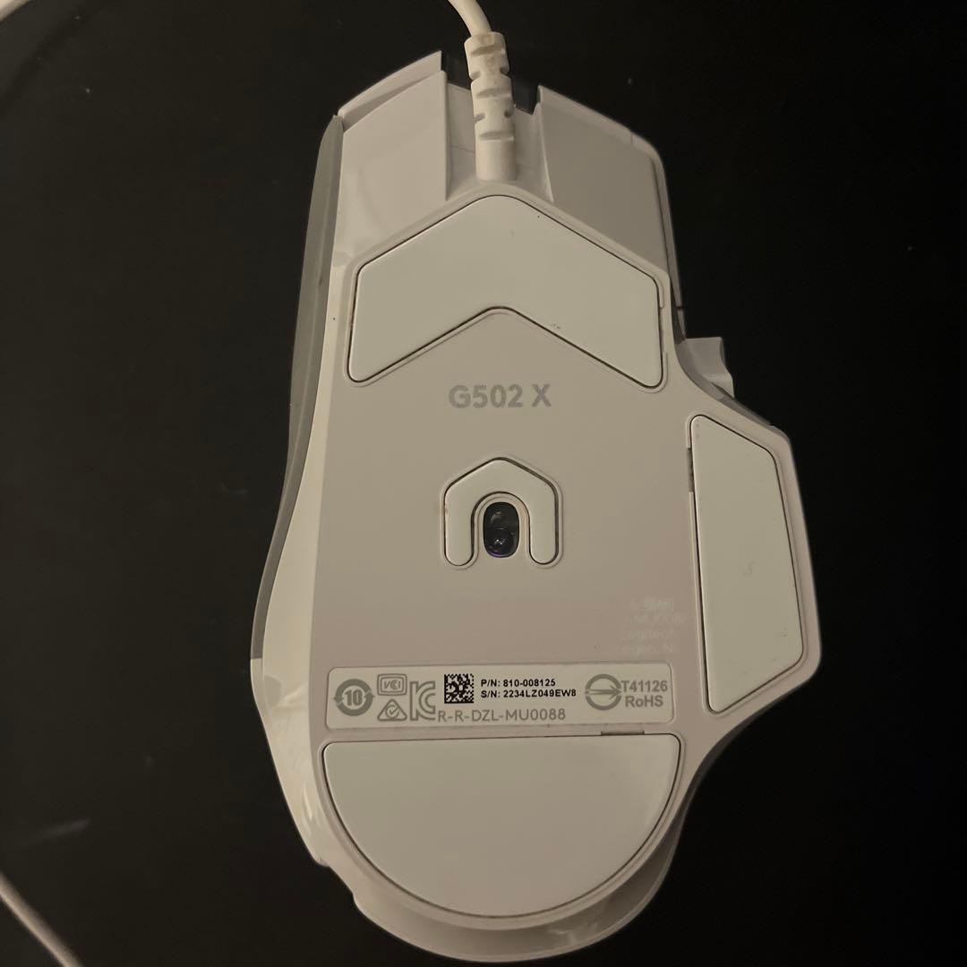 Logitech G502 X ホワイト 有線マウス