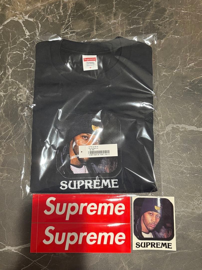 Supreme x Wu-Tang RZA Tee Black Mサイズ未開封