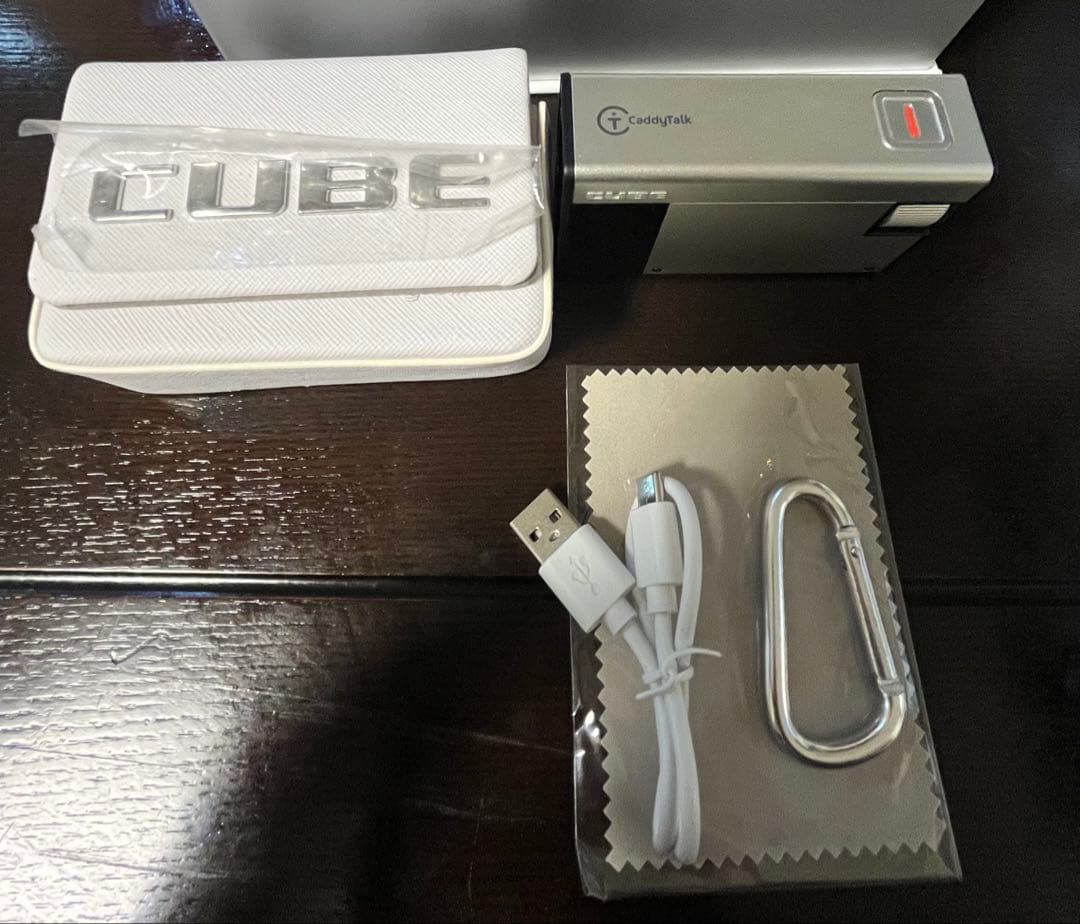 ゴルフ距離計　caddy Talk CUBE ブラック