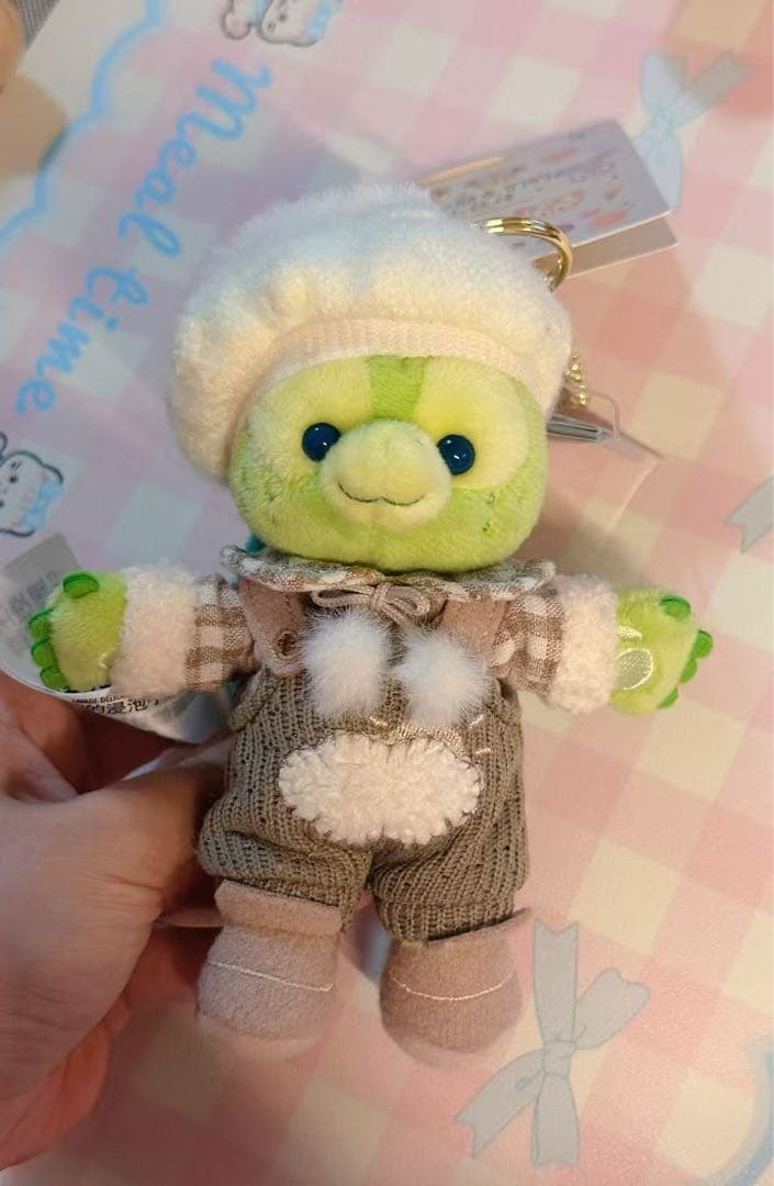 【お顔厳選】新作　上海ディズニー　バースデー　リーナベルぬいぐるみSSサイズ