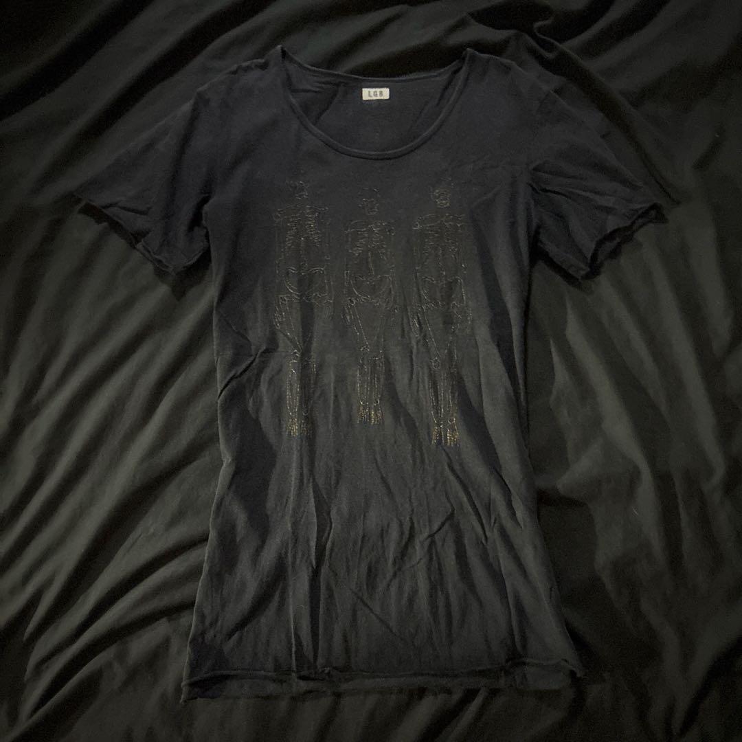 トップス 00s archive lgb skull print tee