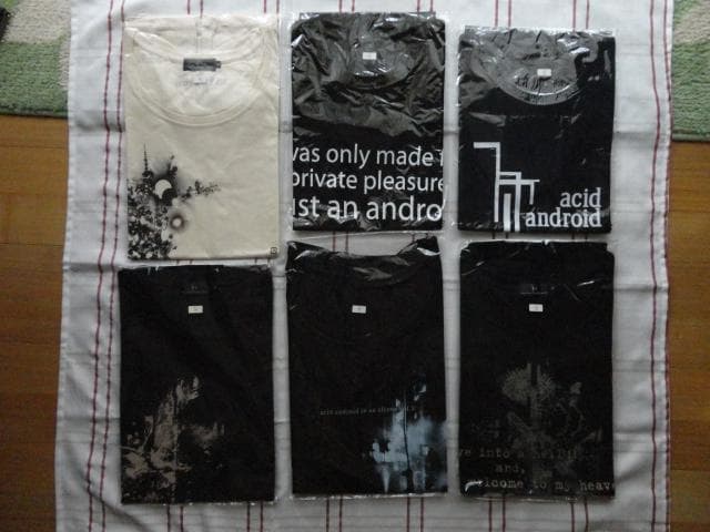 acid android ツアーグッズ　2010-2011頃