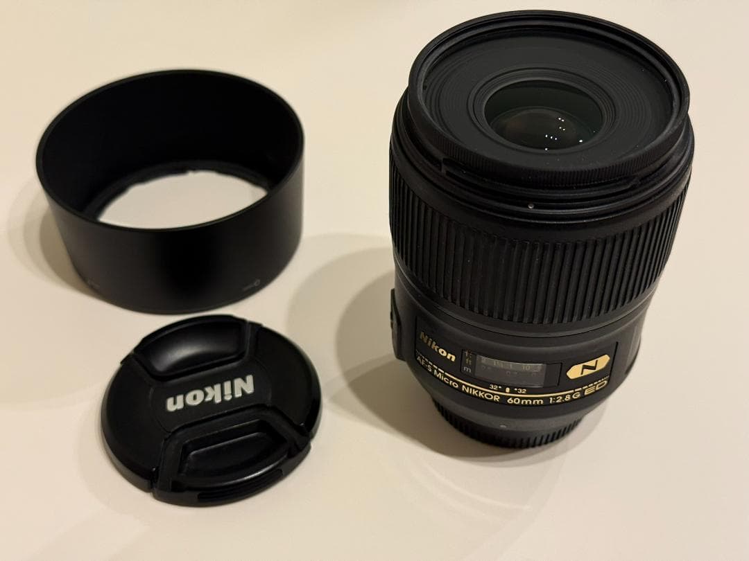 （美品）AF-S Micro NIKKOR 60mm f/2.8G ED