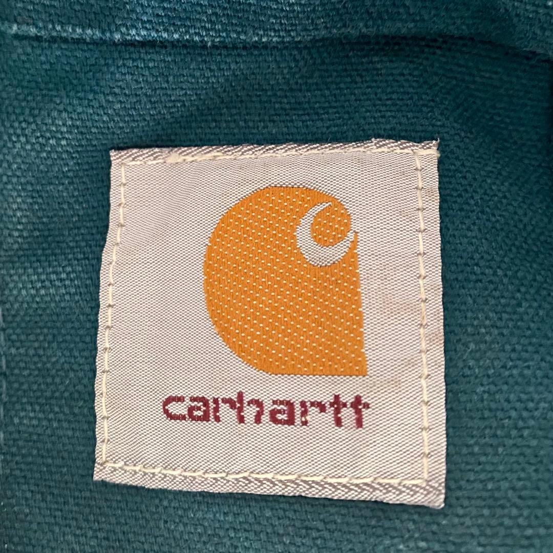 激レアサウスウエスト　カーハート　サンタフェジャケット ティールブルー USA製
