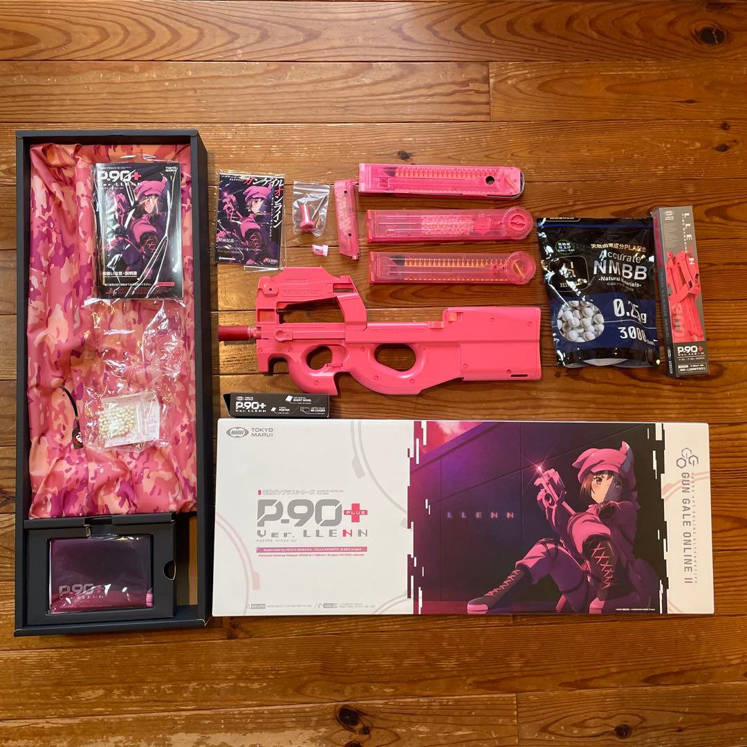 R*i様 【マガジン・BB弾セット】P90+ ver:LEENN ピンク 次世代