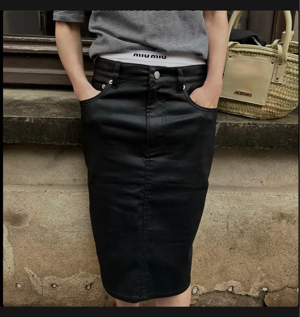 H*M様 ok.soon オクスン　COATING DENIM MIDDLE S