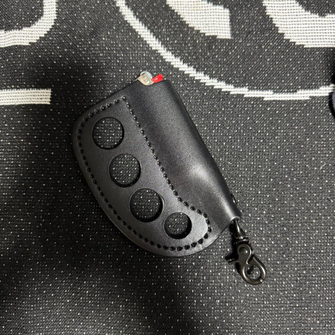 black means ナックルライターケース