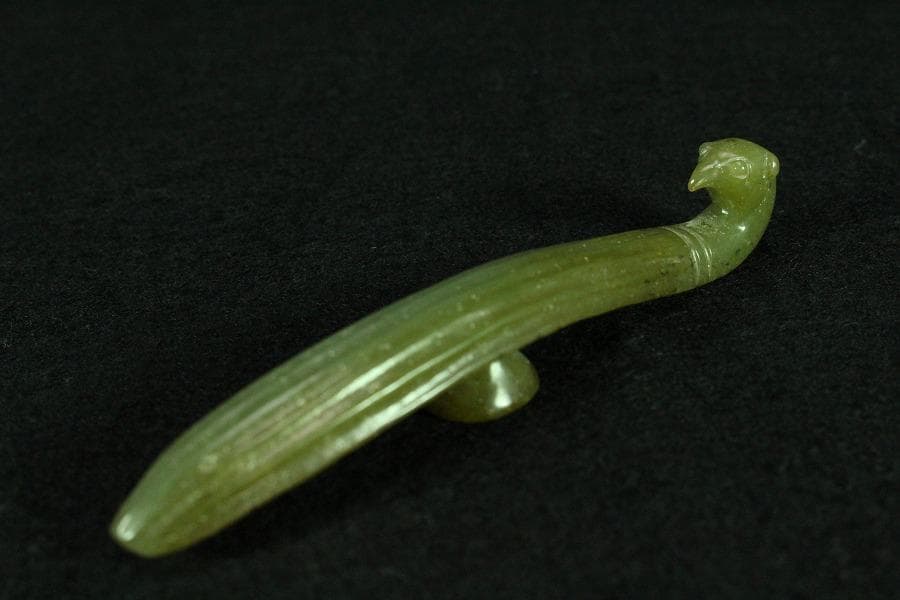 中国美術 砡石 帯駒 コレクター蔵品(K-YC540)