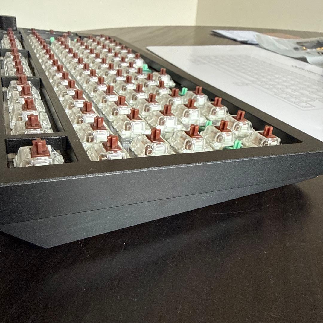 Keychron Q1 QMK メカニカルキーボード ノブバージョン JIS配列