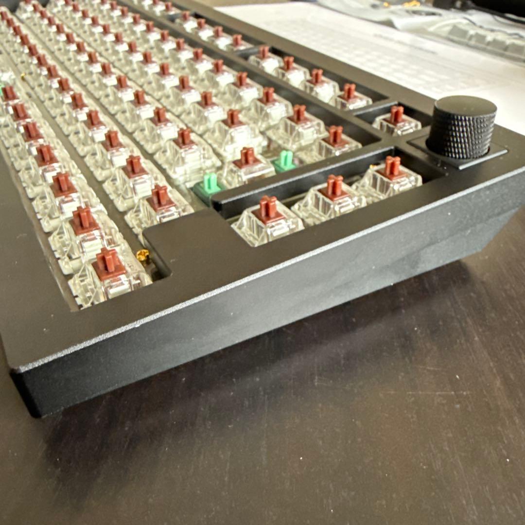 Keychron Q1 QMK メカニカルキーボード ノブバージョン JIS配列