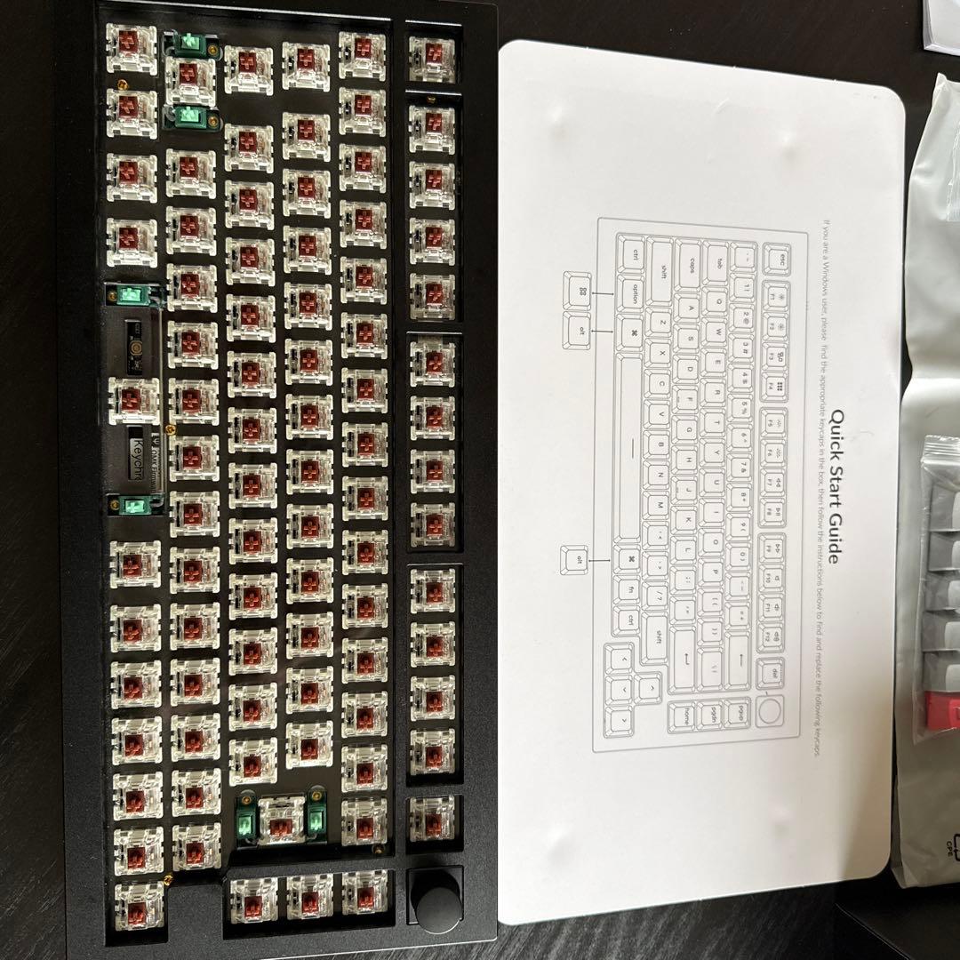 Keychron Q1 QMK メカニカルキーボード ノブバージョン JIS配列