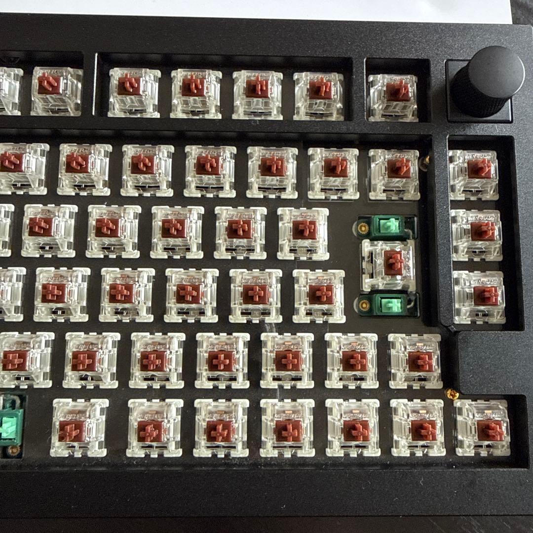 Keychron Q1 QMK メカニカルキーボード ノブバージョン JIS配列