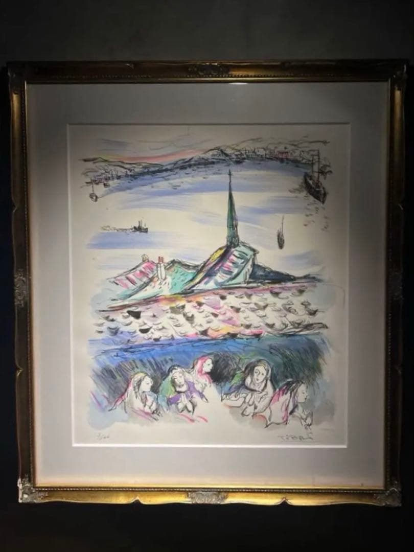 宗教画　限定100 Edition3 lithograph