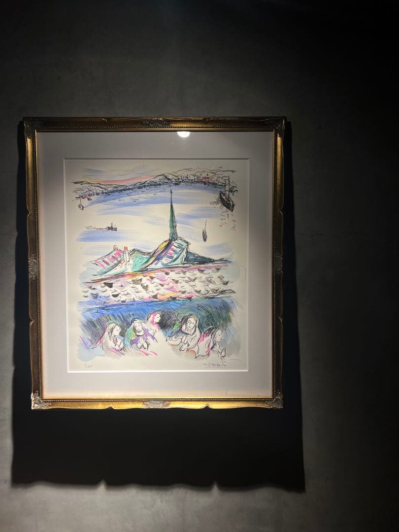 宗教画　限定100 Edition3 lithograph