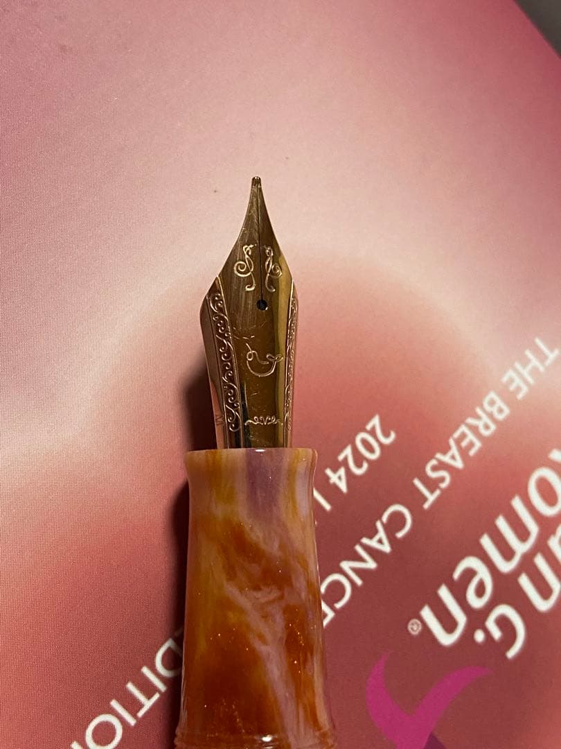 ナーワル（ナーヴァル）ブレストキャンサーアウェアネス限定万年筆Nahvalur