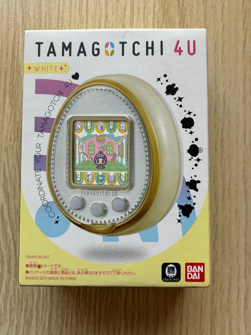 未開封 たまごっち TAMAGOTCHI 4U ホワイト 白 ローラっちカード