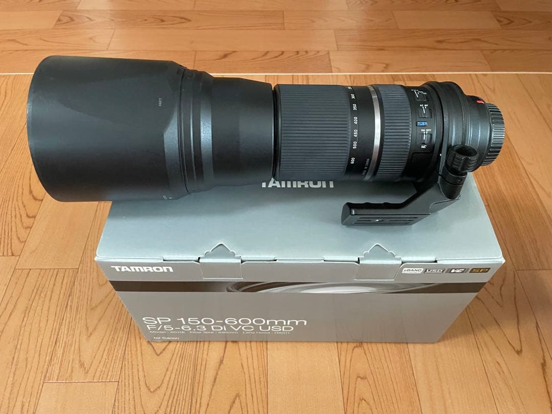 超望遠ズームレンズ 150-600mm F5-6.3Di TAMRONキヤノン用
