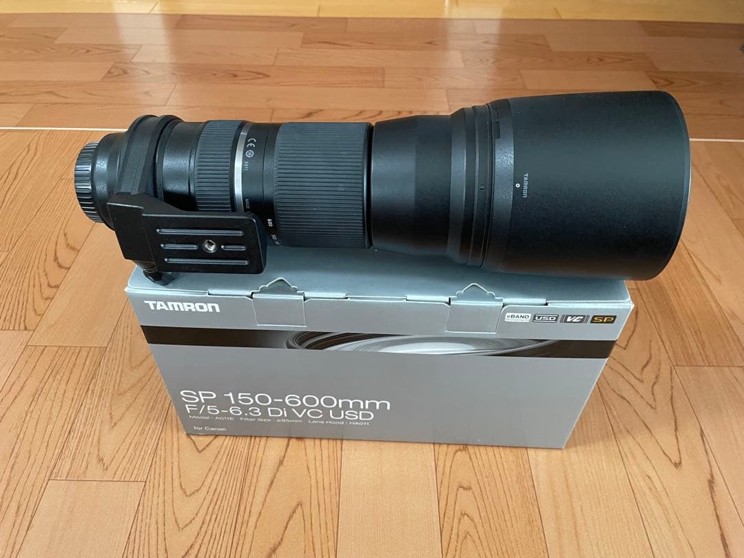 超望遠ズームレンズ 150-600mm F5-6.3Di TAMRONキヤノン用