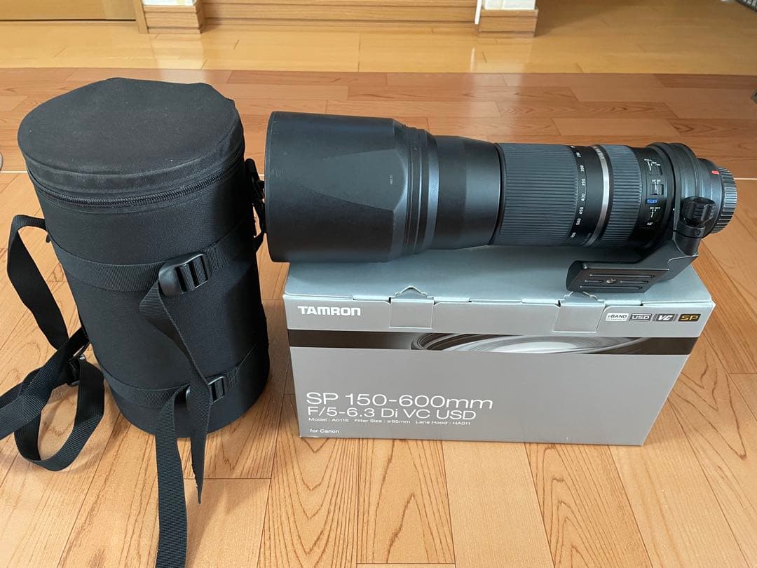 超望遠ズームレンズ 150-600mm F5-6.3Di TAMRONキヤノン用