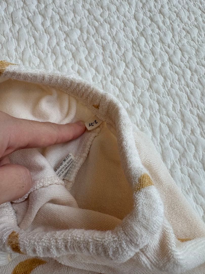 最終お値下げ organiczoo Midnight 2-3yセットアップ90